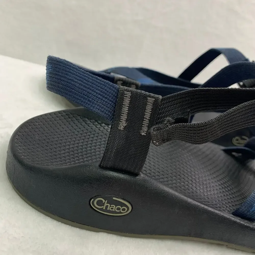 Chaco Z Classic Volv 2 Mens Sz 13 Gray Red Geometric Pattern Sandals Water Hike